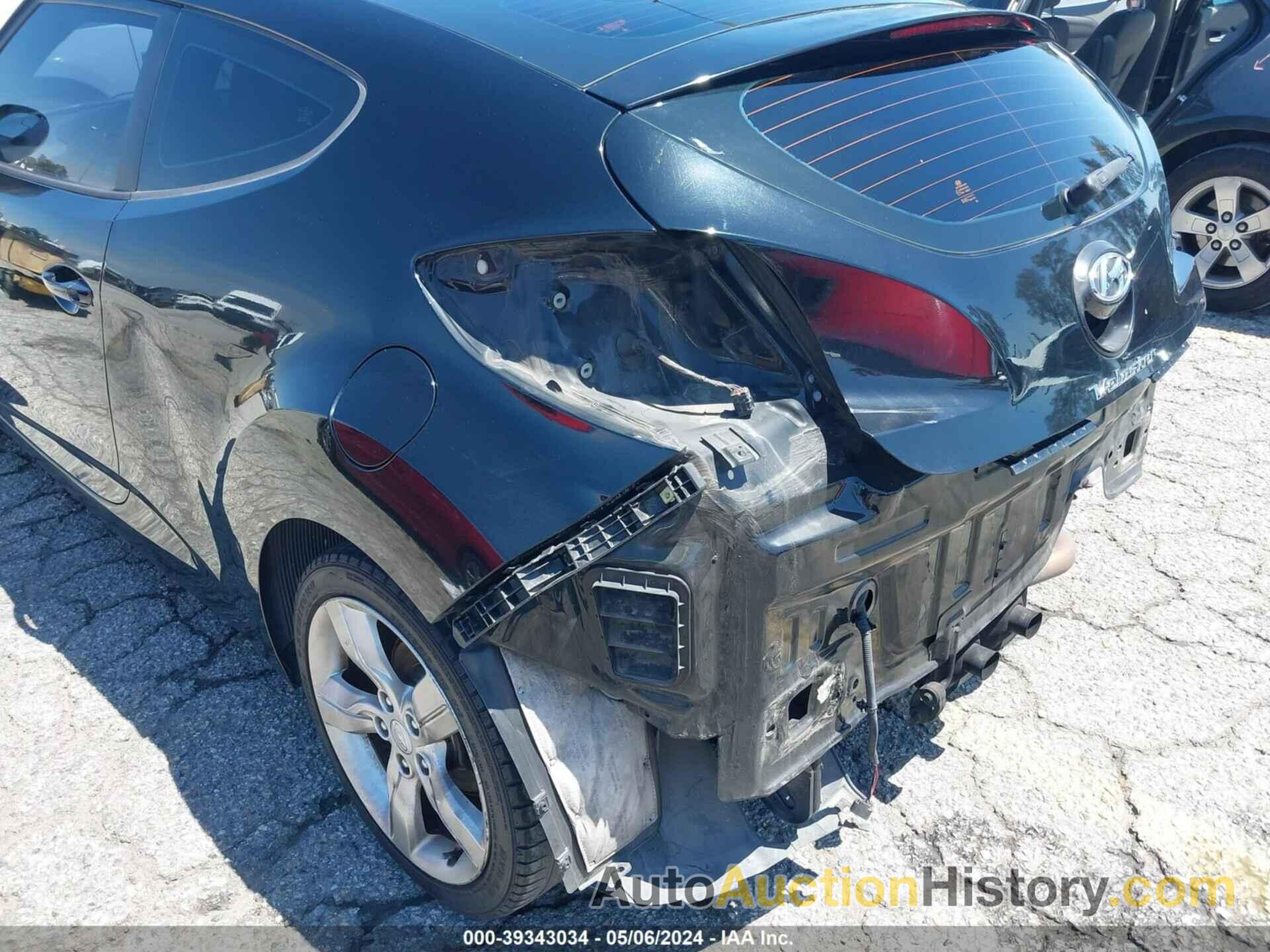 HYUNDAI VELOSTER, KMHTC6AD5FU236651