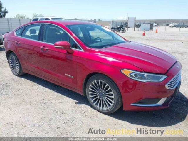 FORD FUSION HYBRID SE, 3FA6P0LU2JR110365