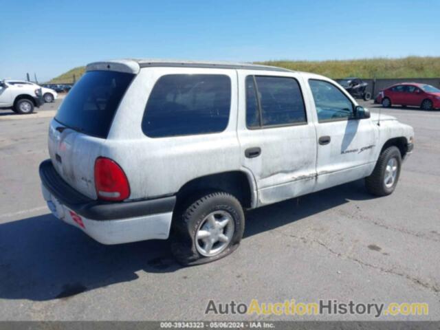 DODGE DURANGO, 1B4HS28N5YF142407