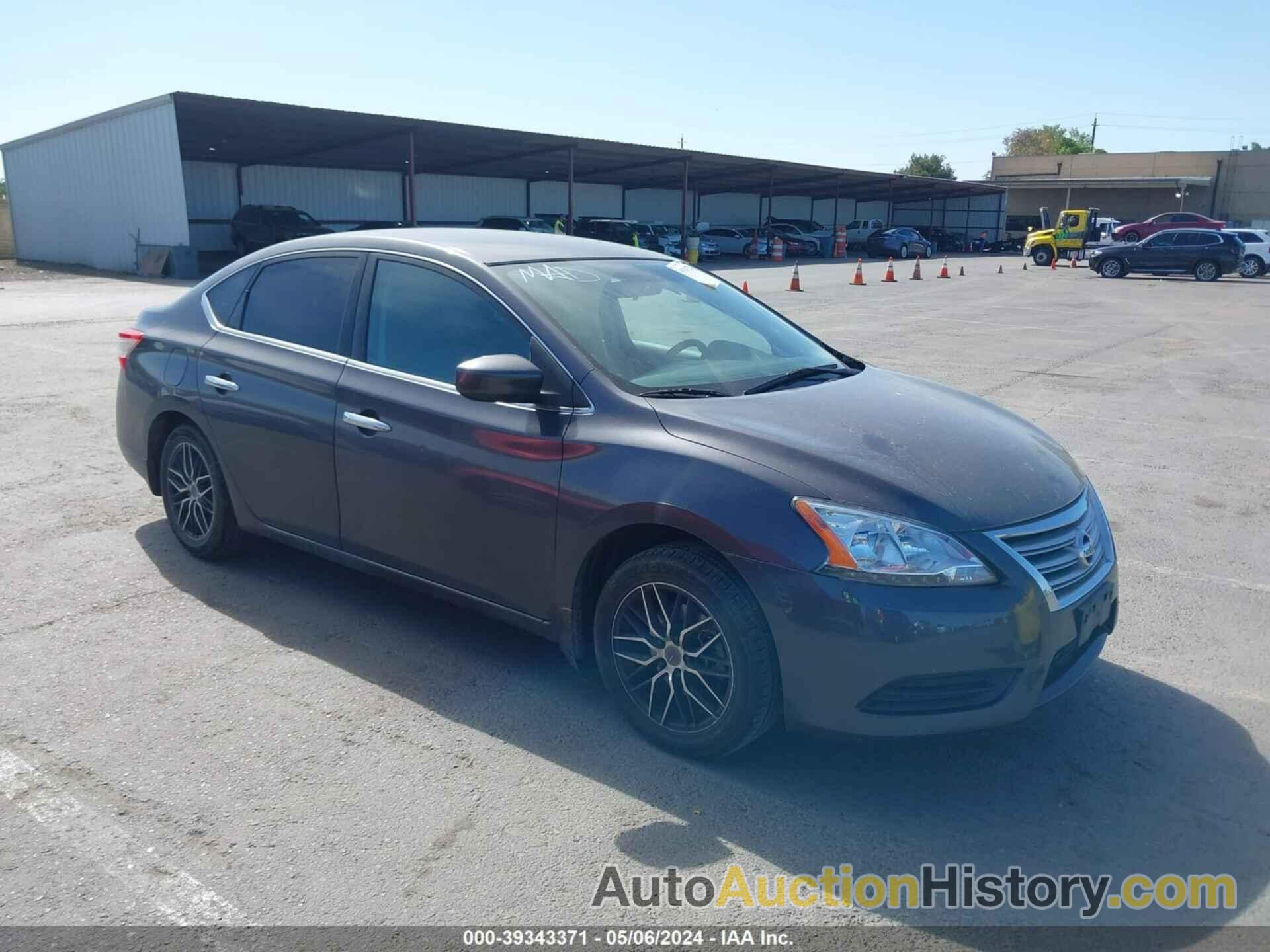 NISSAN SENTRA S/SV/SR/SL, 3N1AB7AP3EL618249