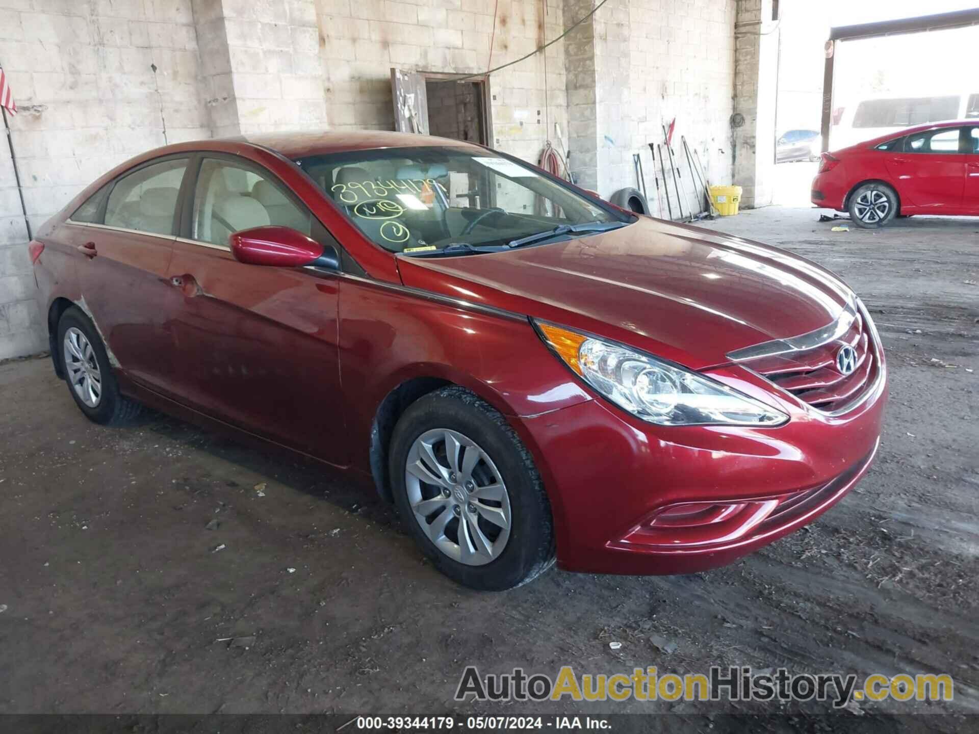 HYUNDAI SONATA GLS, 5NPEB4AC9DH524692