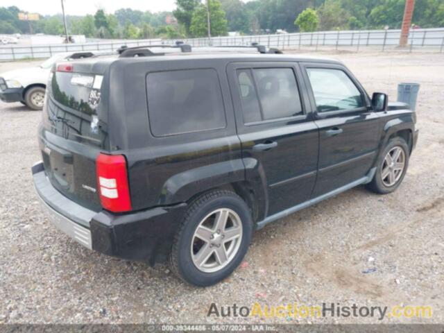 JEEP PATRIOT LIMITED, 1J8FT48W47D410846