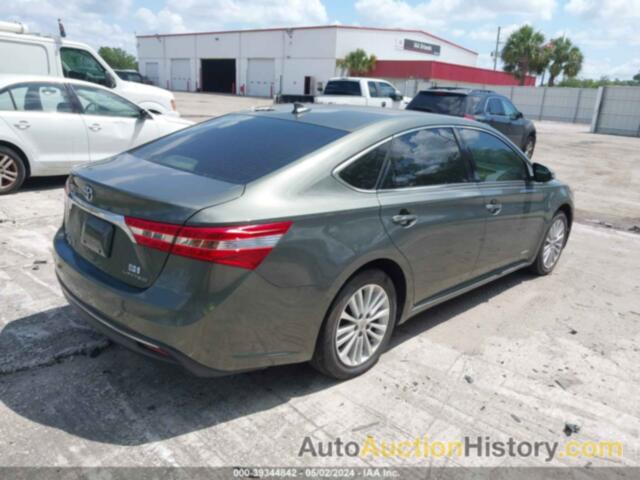 TOYOTA AVALON HYBRID LIMITED, 4T1BD1EB9DU003809