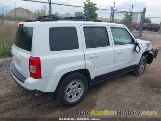 JEEP PATRIOT SPORT, 1C4NJPBA8GD575435