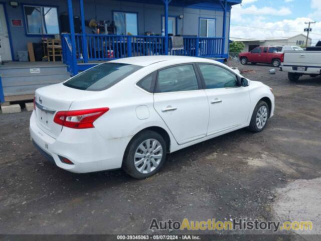 NISSAN SENTRA S, 3N1AB7AP1KY244514