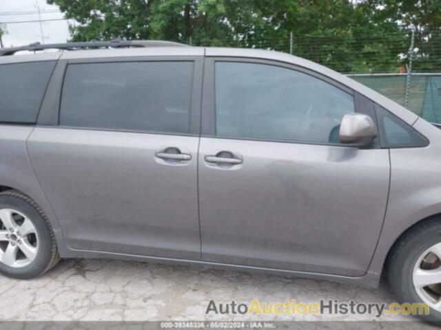 TOYOTA SIENNA LE V6 7 PASSENGER AUTO ACCESS SEAT/LE V6 7 PASSENGER MOBILITY/LE V6 8 PASSENGER, 5TDKK3DC5ES447629