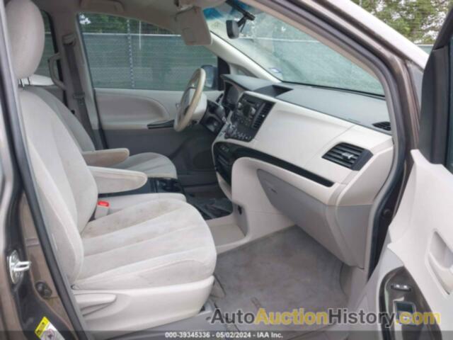 TOYOTA SIENNA LE V6 7 PASSENGER AUTO ACCESS SEAT/LE V6 7 PASSENGER MOBILITY/LE V6 8 PASSENGER, 5TDKK3DC5ES447629