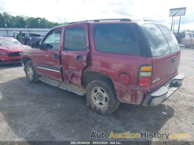 CHEVROLET TAHOE LS, 1GNEC13V64R249860