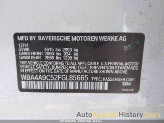 BMW 428 GRAN COUPE, WBA4A9C52FGL85665