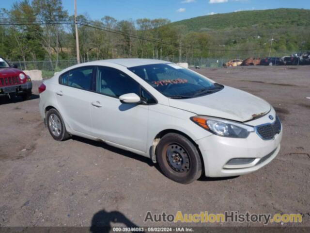 KIA FORTE LX, KNAFK4A62F5332187