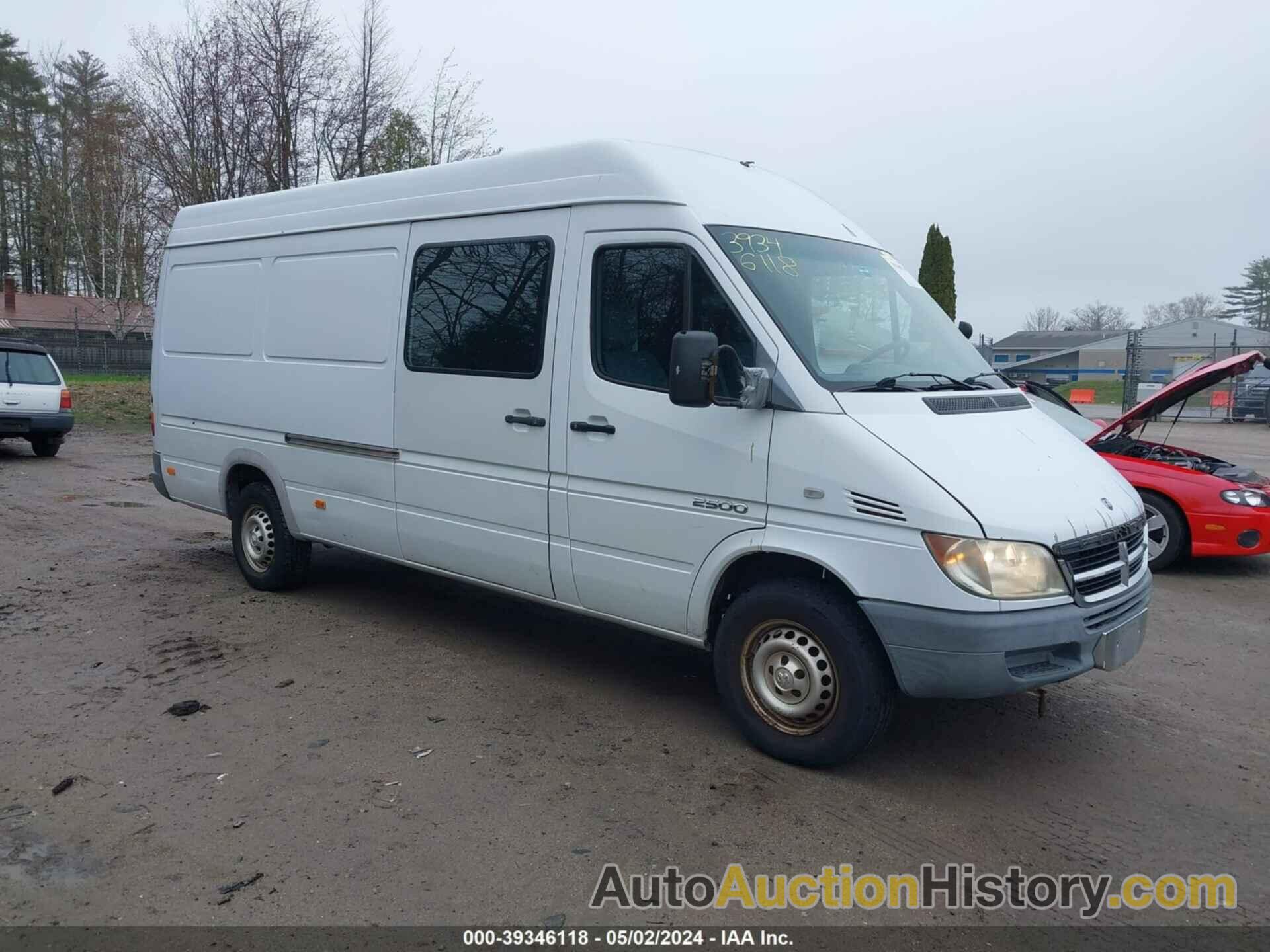 DODGE SPRINTER VAN 2500 SHC, WD2PD744555729872