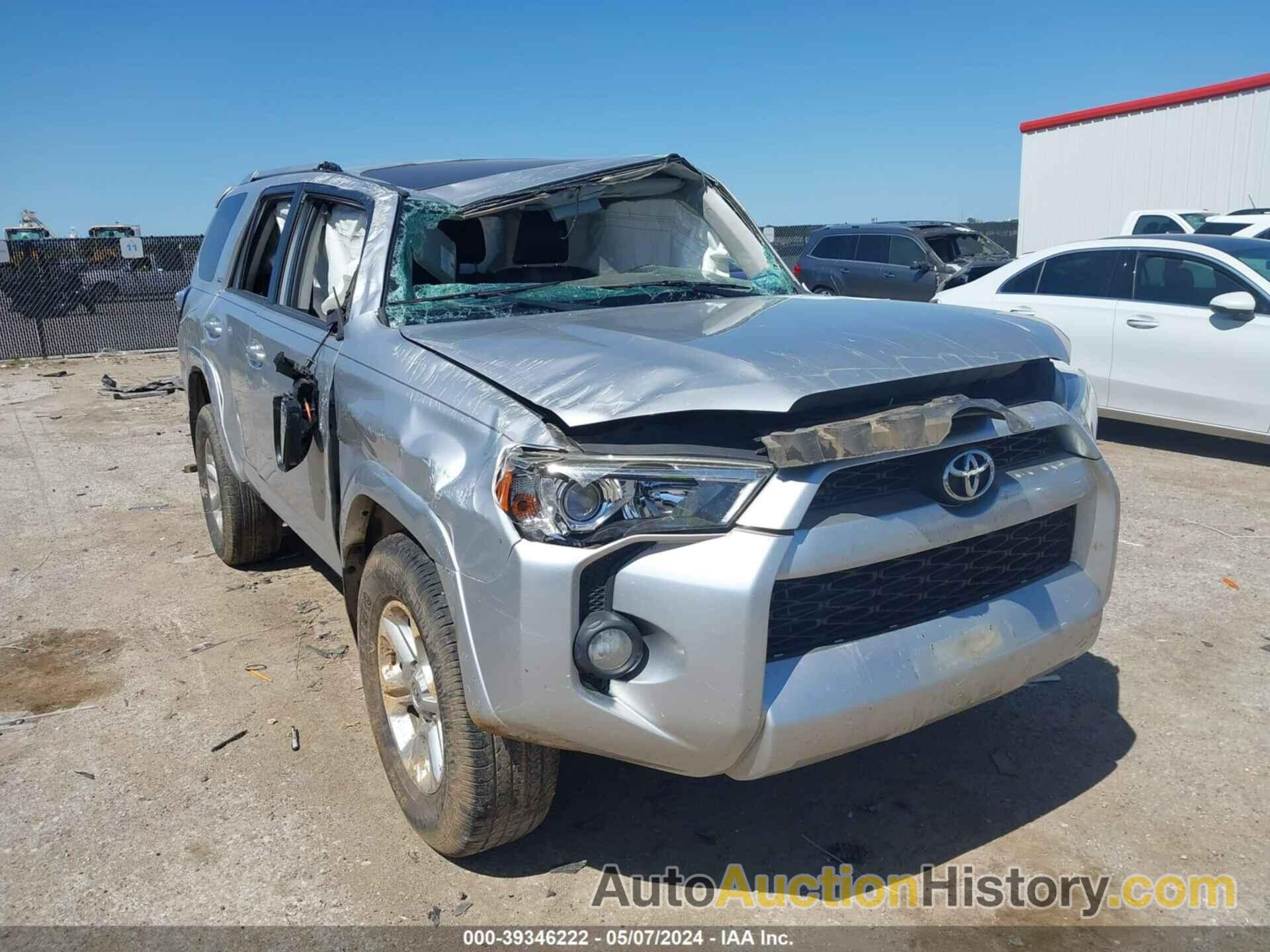 TOYOTA 4RUNNER SR5/LIMITED/SR5 PREMIUM, JTEZU5JR5H5158172