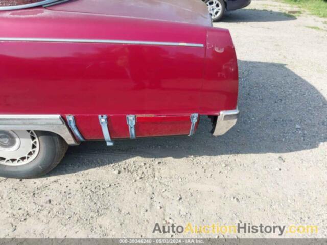 CADILLAC FLEETWOOD CHASSIS, 1G6DW5272PR729410