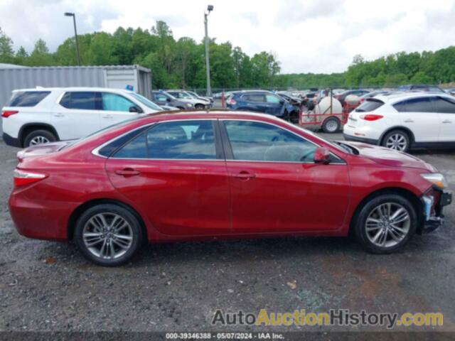 TOYOTA CAMRY SE, 4T1BF1FK9GU612962