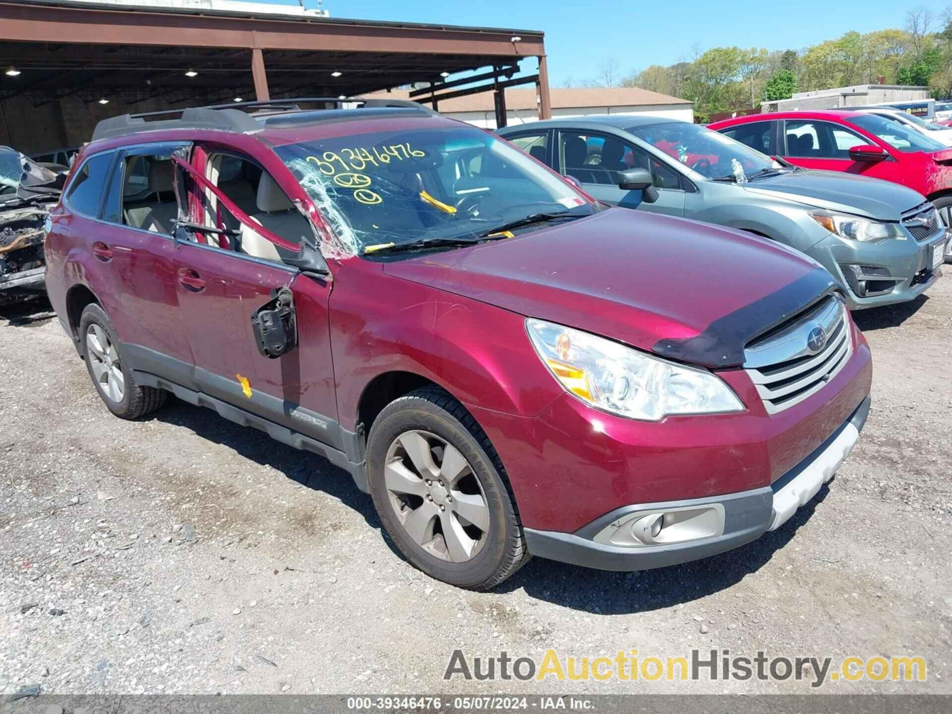 SUBARU OUTBACK 2.5I LIMITED, 4S4BRBKC5B3355034