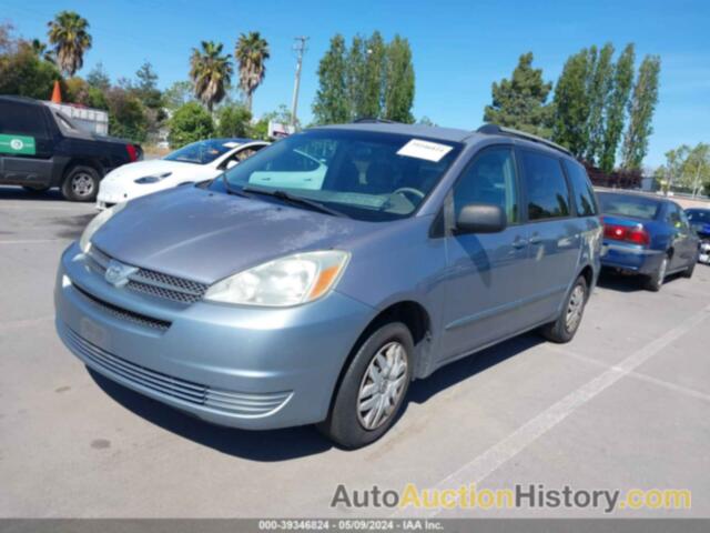 TOYOTA SIENNA LE, 5TDZA23C54S009009