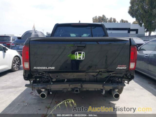 HONDA RIDGELINE SPORT, 5FPYK3F10PB058756