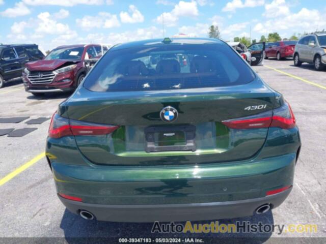 BMW 430I GRAN COUPE, WBA63AV01NFM62598