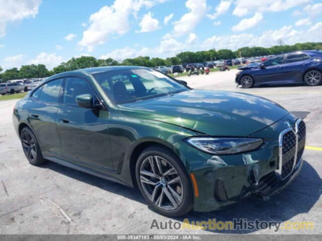 BMW 430I GRAN COUPE, WBA63AV01NFM62598