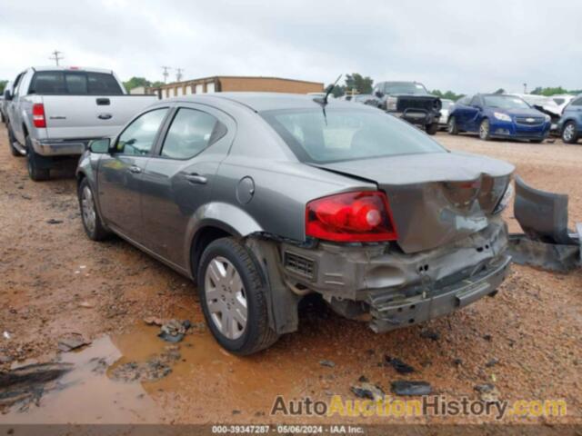 DODGE AVENGER SE, 1C3CDZAB1CN227523