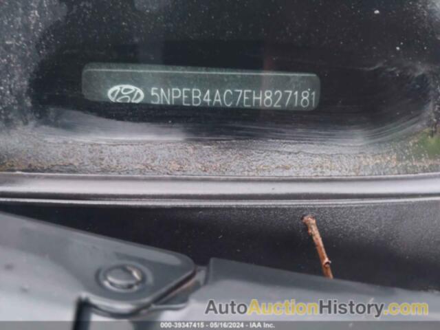 HYUNDAI SONATA GLS, 5NPEB4AC7EH827181