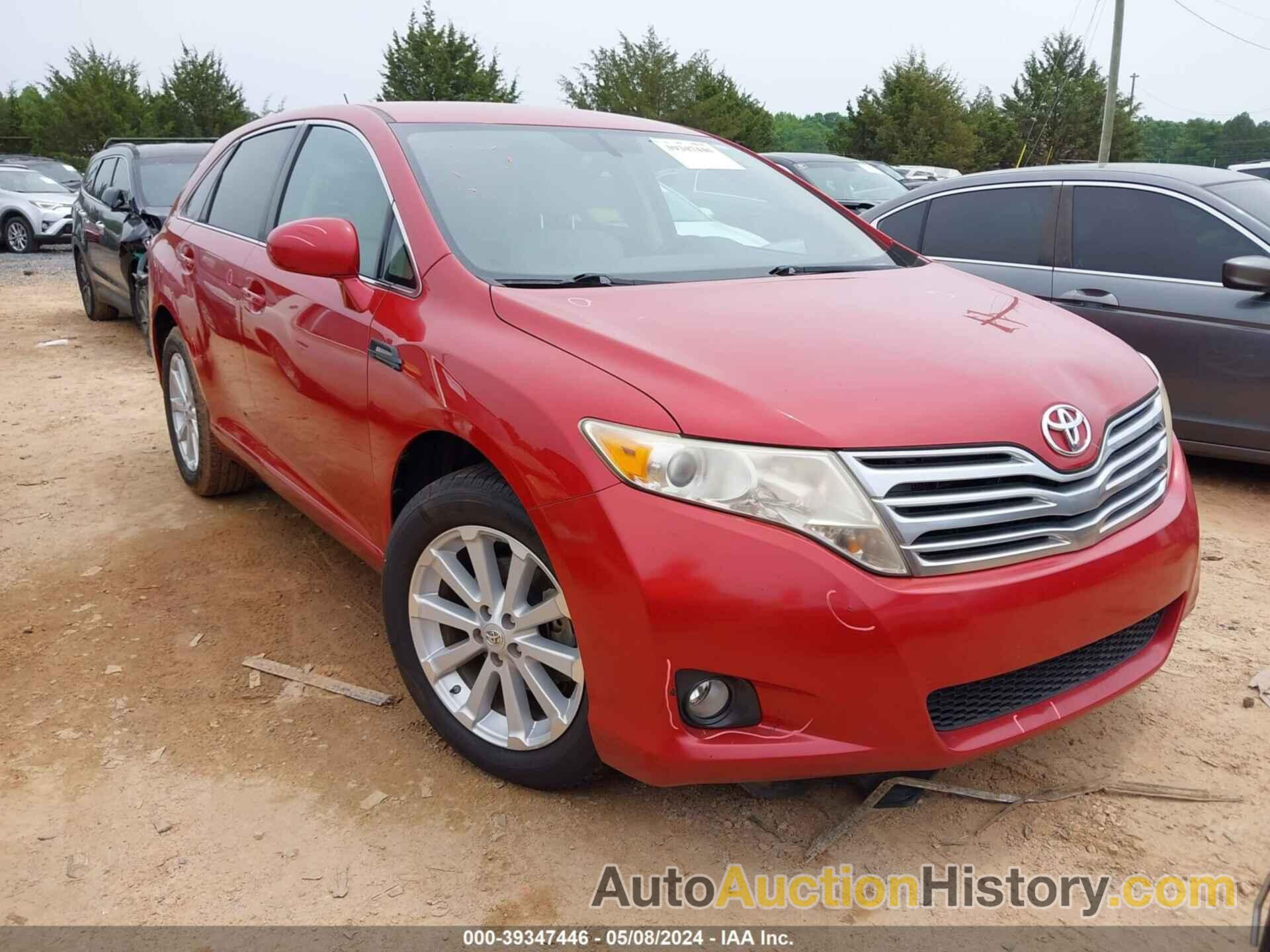 TOYOTA VENZA, 4T3ZE11A19U005125