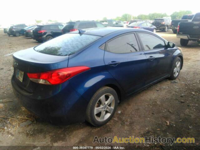 HYUNDAI ELANTRA GLS, KMHDH4AE5DU792569