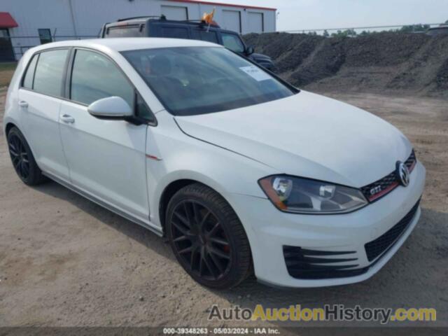 VOLKSWAGEN GOLF GTI 2.0T S 4-DOOR, 3VW4T7AU6FM050598