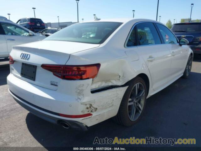 AUDI A4 2.0T PREMIUM/2.0T TECH PREMIUM, WAUENAF42JN001918