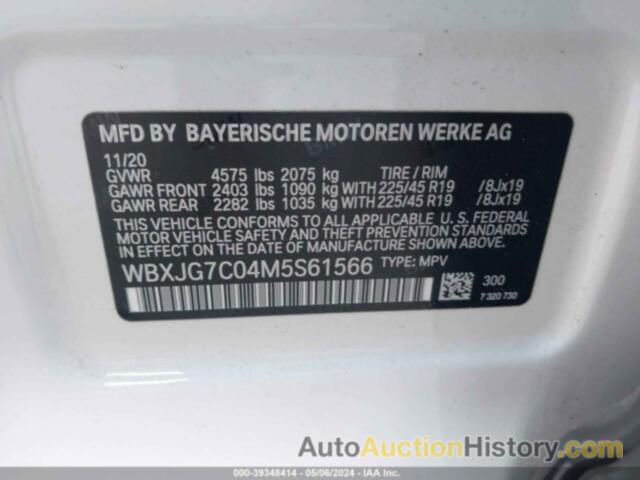 BMW X1 SDRIVE28I, WBXJG7C04M5S61566