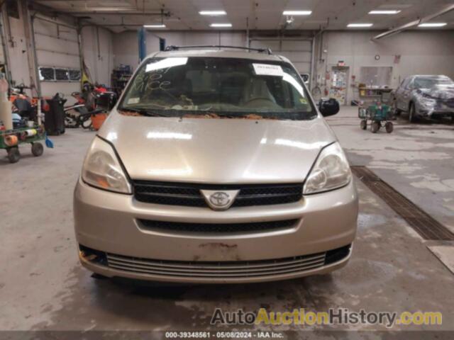 TOYOTA SIENNA LE, 5TDZA23C85S315414