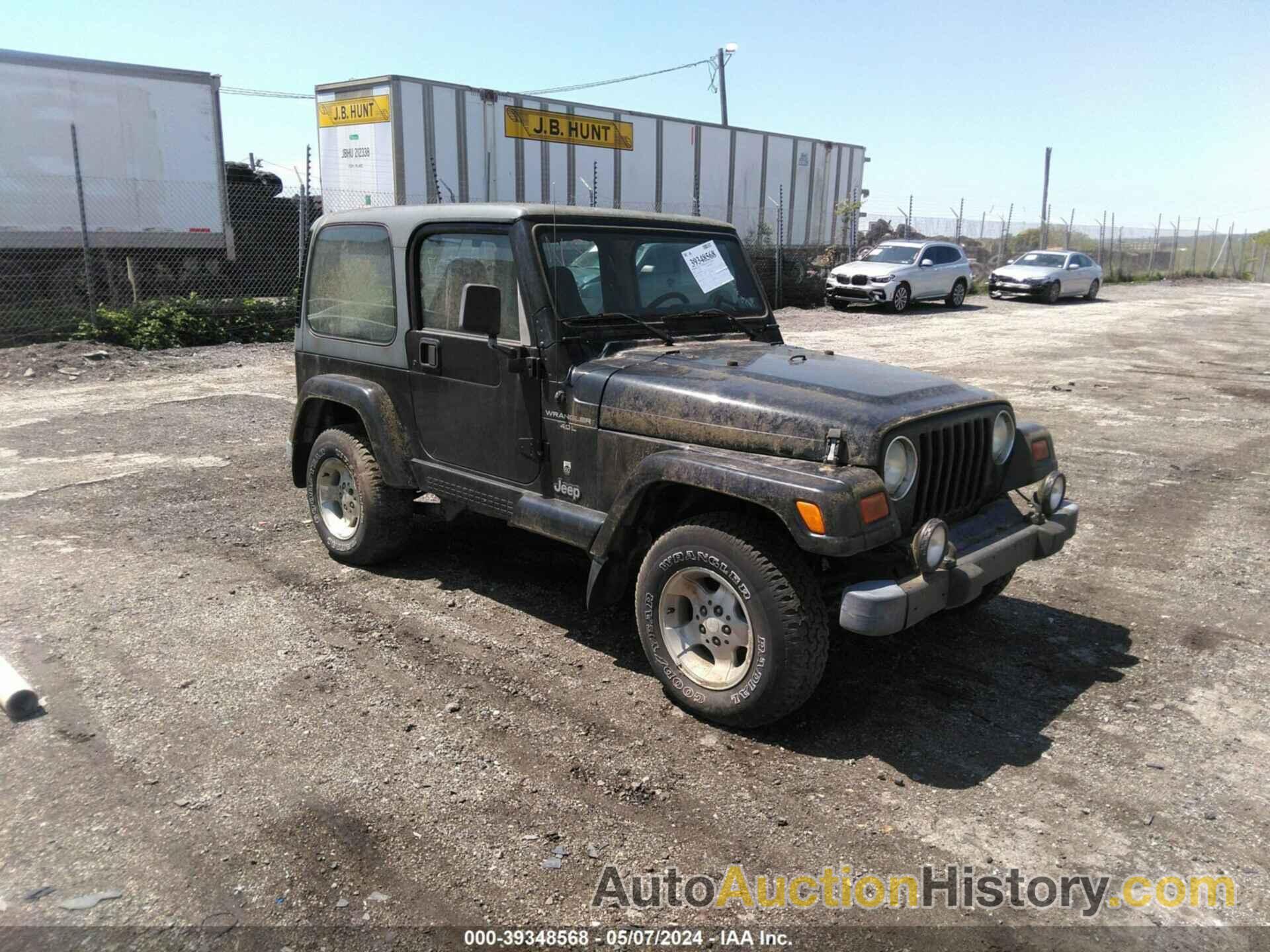 JEEP WRANGLER SPORT, 1J4FA49S01P348791