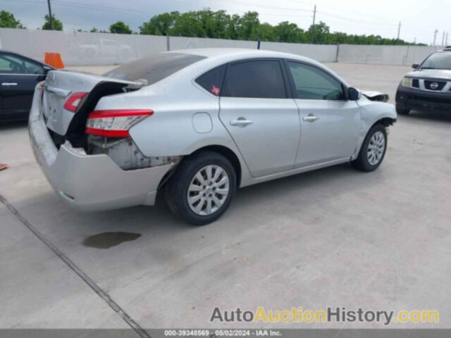 NISSAN SENTRA S, 3N1AB7APXFY268154