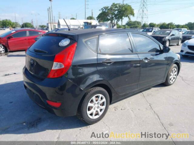 HYUNDAI ACCENT GS, KMHCT5AE4DU125332