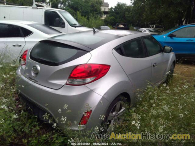 HYUNDAI VELOSTER BASE W/BLACK, KMHTC6AD7EU186950