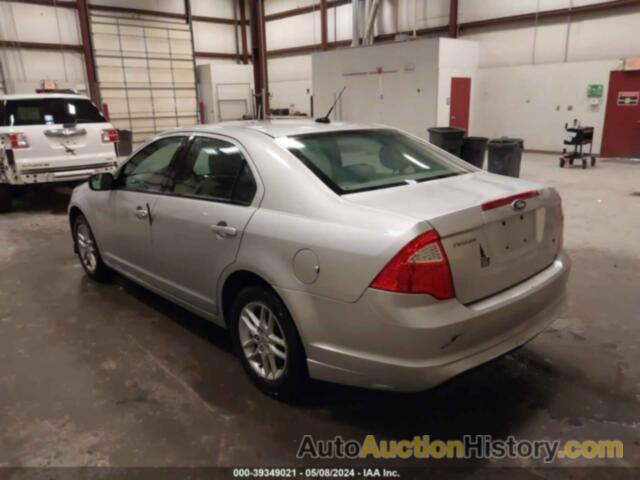 FORD FUSION S, 3FAHP0GA9BR249208