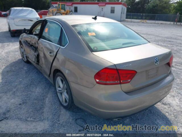 VOLKSWAGEN PASSAT 2.0L TDI SE, 1VWBV7A31FC051300