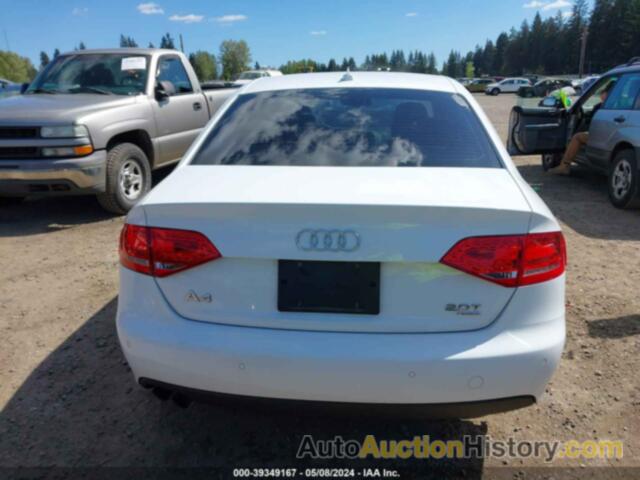 AUDI A4 2.0T PREMIUM, WAUFFAFL0BA096741