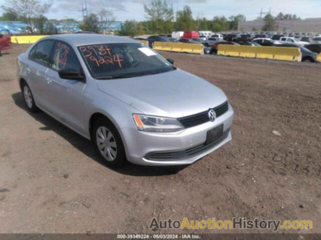 VOLKSWAGEN JETTA 2.0L S, 3VW2K7AJ6EM229173