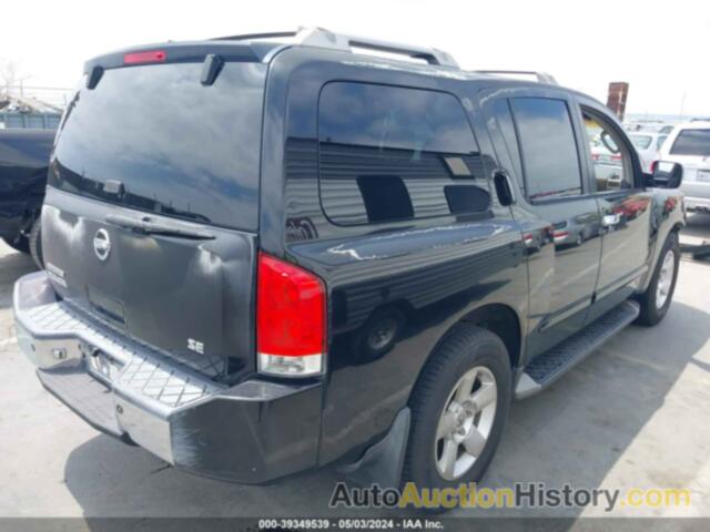 NISSAN PATHFINDER ARMADA SE, 5N1AA08A34N724784