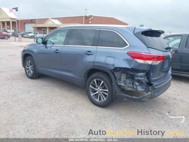 TOYOTA HIGHLANDER XLE, 5TDJZRFH2JS809655