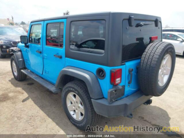 JEEP WRANGLER JK UNLIMITED SPORT S 4X4, 1C4BJWDG7JL810662