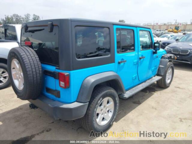 JEEP WRANGLER JK UNLIMITED SPORT S 4X4, 1C4BJWDG7JL810662