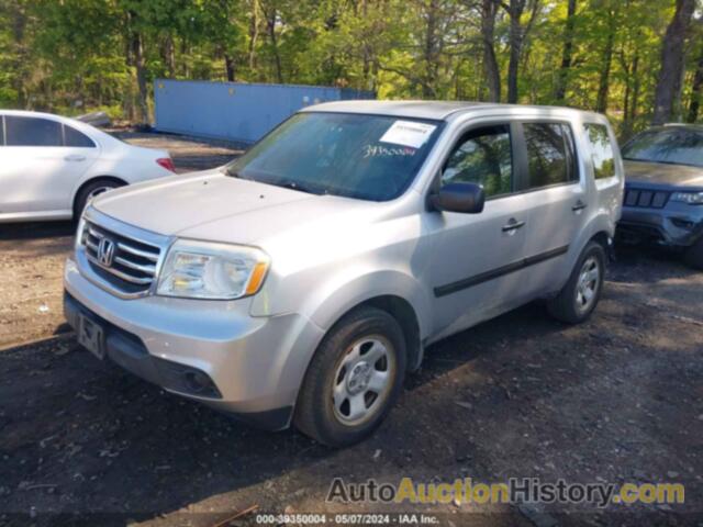 HONDA PILOT LX, 5FNYF4H27DB020977