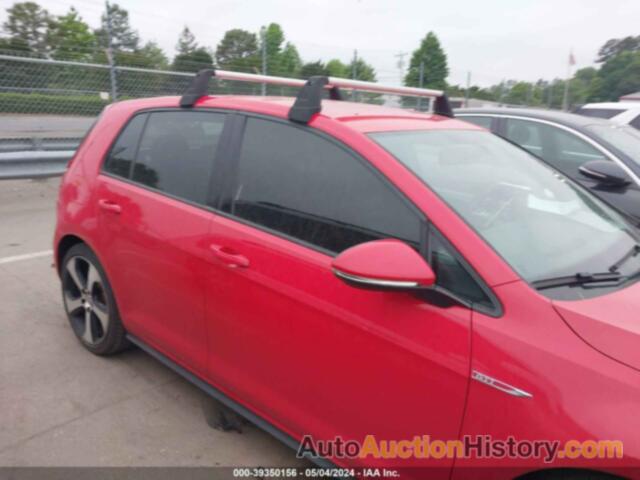 VOLKSWAGEN GOLF GTI AUTOBAHN 4-DOOR/S 4-DOOR/SE 4-DOOR/SPORT 4-DOOR, 3VW4T7AU2HM063965