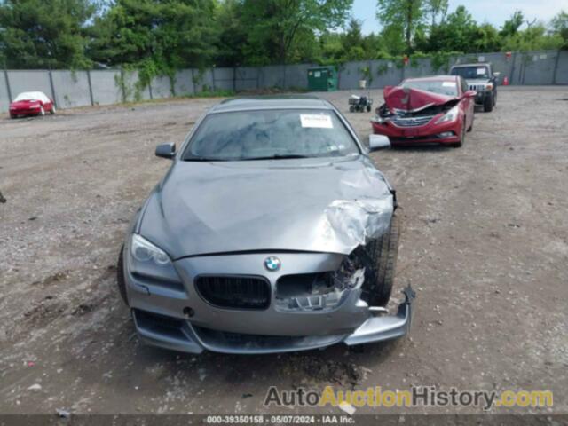 BMW 650I GRAN COUPE, WBA6B2C5XDDG66787