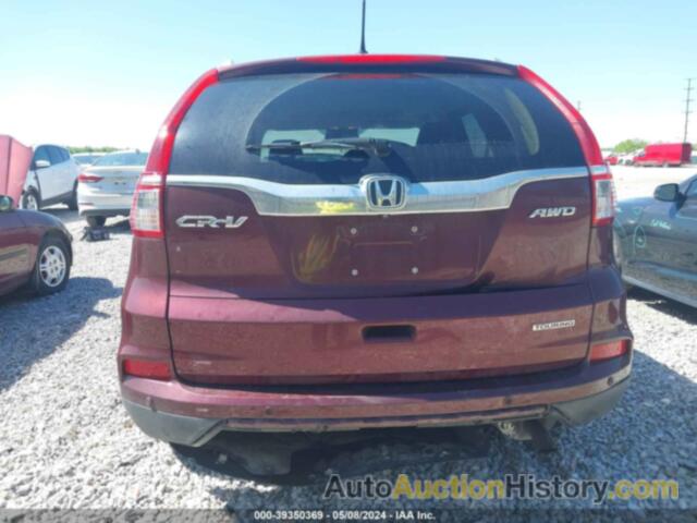 HONDA CR-V TOURING, 5J6RM4H98FL127389