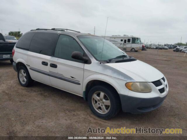 DODGE CARAVAN SE, 1D4GP25323B105501