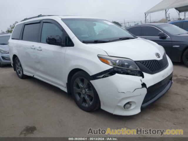 TOYOTA SIENNA SE 8 PASSENGER/SE PREMIUM 8 PASSENGER, 5TDXK3DCXGS744212