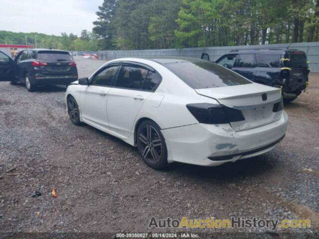 HONDA ACCORD SPORT, 1HGCR2F5XGA013121